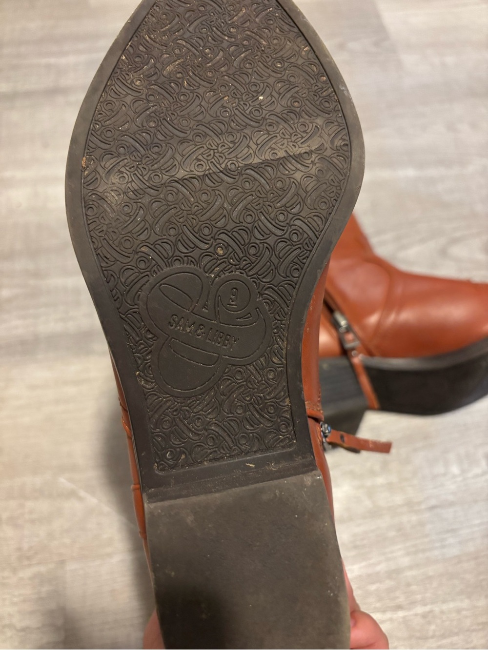 Sam And Libby Boots Size 9 Western Embroidery Cowboy Cowgirl Rodeo Ranch Farm - Picture 7 of 8